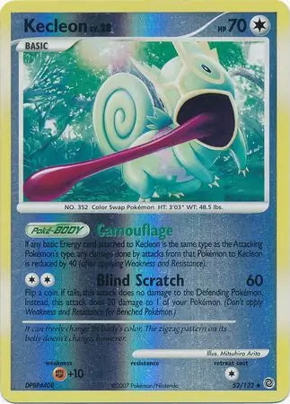 Secret Wonders Kecleon #52/132 reverse holo
